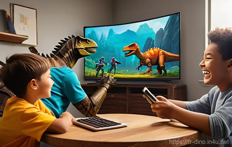 다이노코어 플래시 게임 출시 정보 - **Prompt: "A close-up, highly detailed shot of a customizable Dinobot in a sleek, futuristic, high-t...